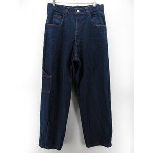 VINTAGE Iceberg Jeans 32X31 Carpenter Hip Hop Baggy Loose Skater Italy
